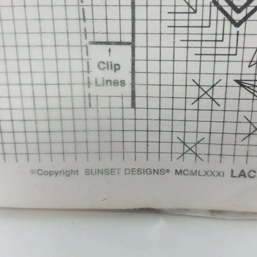 Vintage Sunset Needlepoint Wedding Lace Photo Frame Kit Fits 8x10 NOS